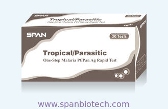 One-Step Malaria Pf/Pan Ag Rapid Test Uncut Sheet WB