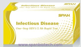 HIV 1/2/O Tri-lines Rapid Test Uncut Sheet