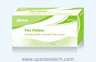 One -Step Feline Leukemia Virus Ag Rapid Test (FeLV) - Cassette/Uncut Sheet