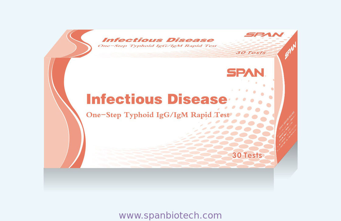 Salmonella Typhoid (S. typhi)IgG/IgM Rapid Test Cassette