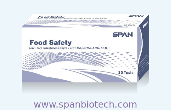 Nitrofurans AMOZ Residue Rapid Diagnostic Test Uncut Sheet