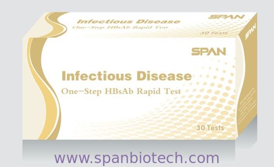 One-step HBsAb Rapid Diagnostic Test Cassette(Serum/Plasma/Whole Blood)