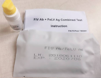 FIV Ab + FeLV Ag Combined Rapid Test Cassette