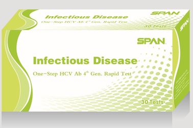 One-Step HCV Ab Rapid Test Uncut Sheet